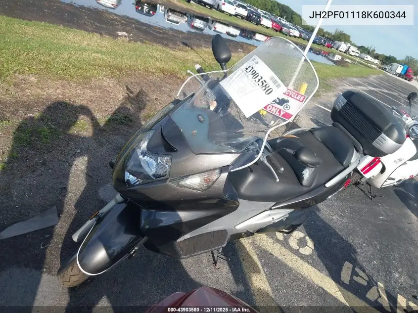JH2PF01118K600344 2008 Honda Fsc600 D