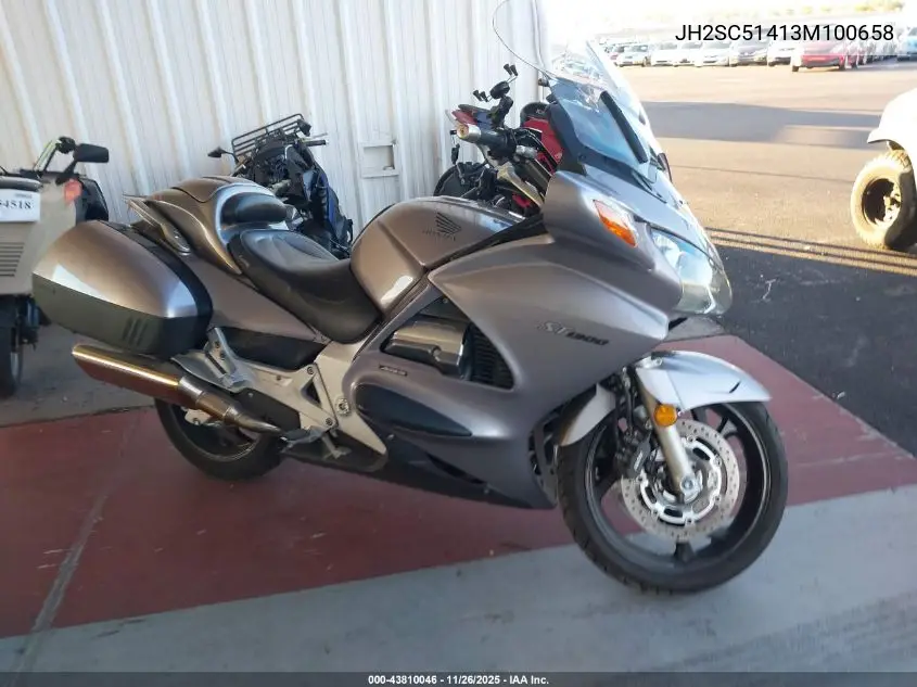 JH2SC51413M100658 2003 Honda St1300 A