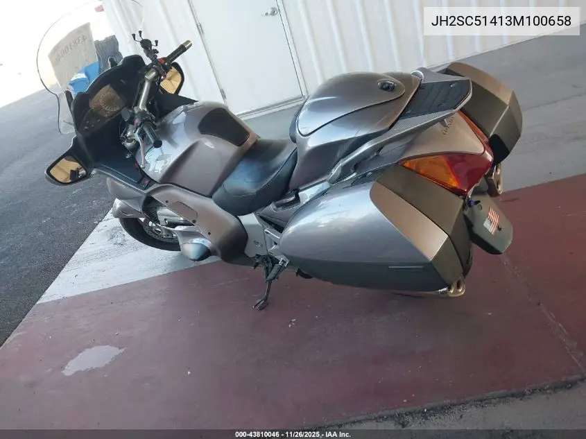 JH2SC51413M100658 2003 Honda St1300 A