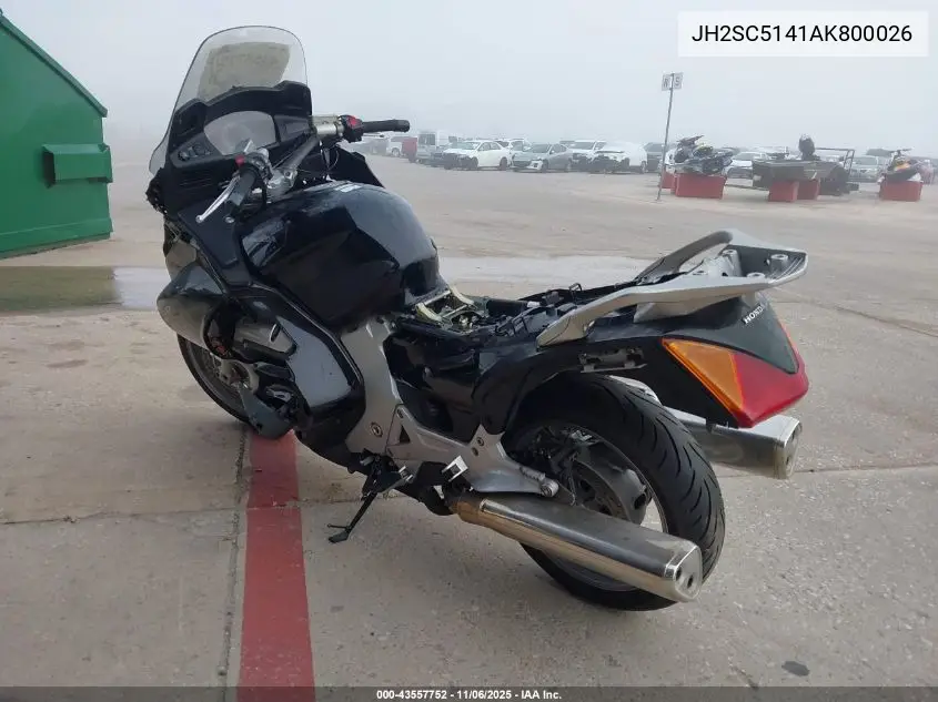 JH2SC5141AK800026 2010 Honda St1300 A