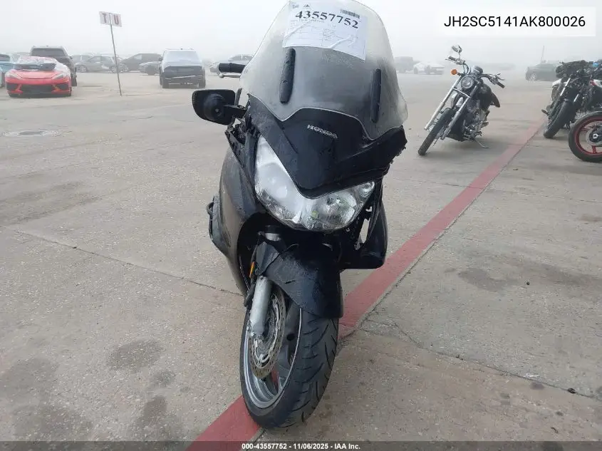 JH2SC5141AK800026 2010 Honda St1300 A