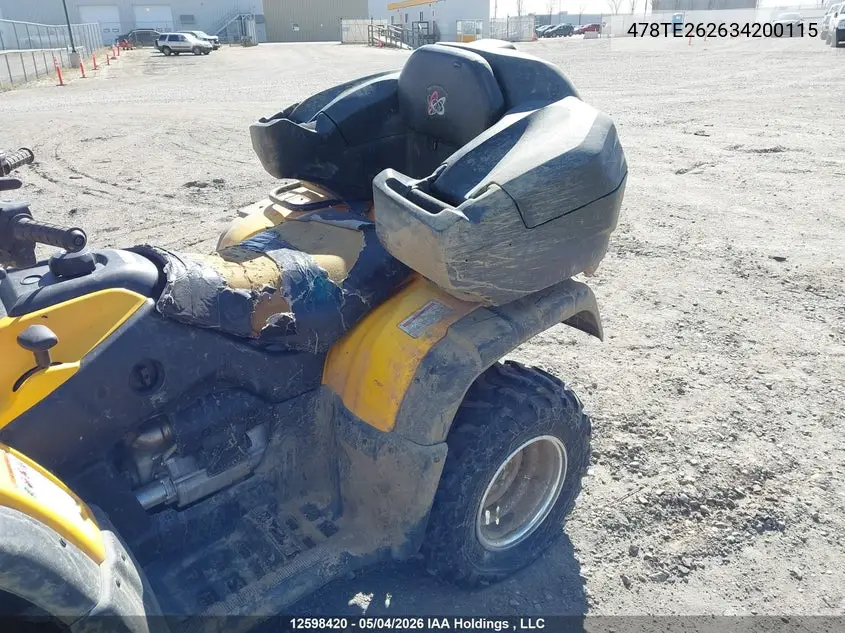 2003 Honda Trx500 Fa VIN: 478TE262634200115 Lot: 12598420
