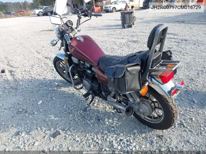 JH2RC0717CM016729 1982 Honda Vf750 C