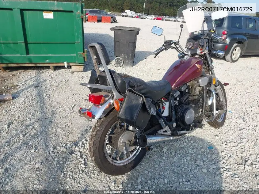 JH2RC0717CM016729 1982 Honda Vf750 C