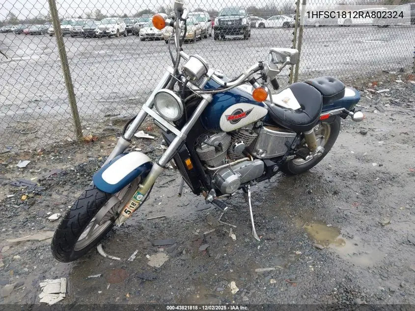 1HFSC1812RA802324 1994 Honda Vt1100 C