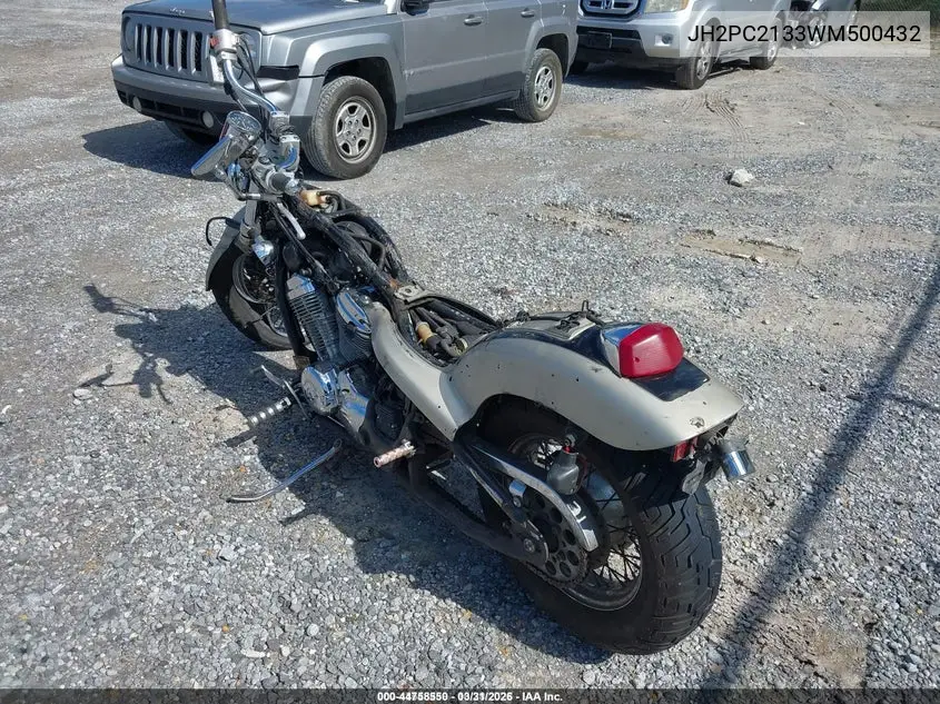 JH2PC2133WM500432 1998 Honda Vt600 Cd