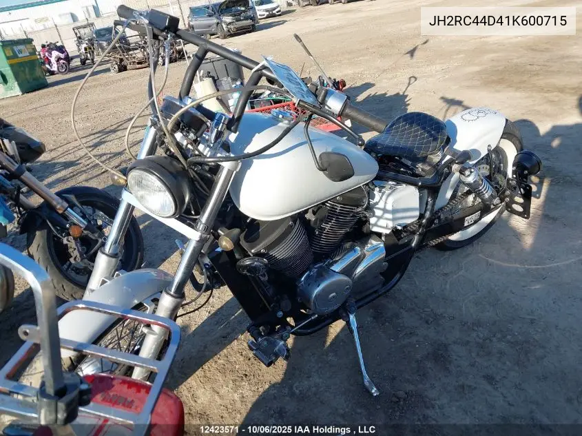 JH2RC44D41K600715 2001 Honda Vt750 Dc