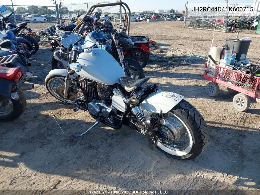 JH2RC44D41K600715 2001 Honda Vt750 Dc