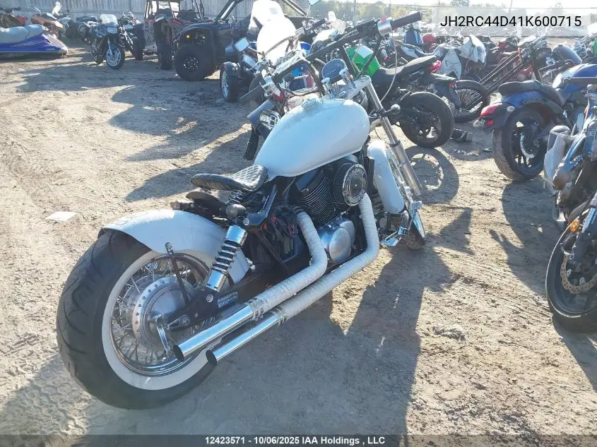 JH2RC44D41K600715 2001 Honda Vt750 Dc
