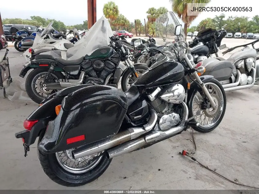 JH2RC5305CK400563 2012 Honda Vt750 C2
