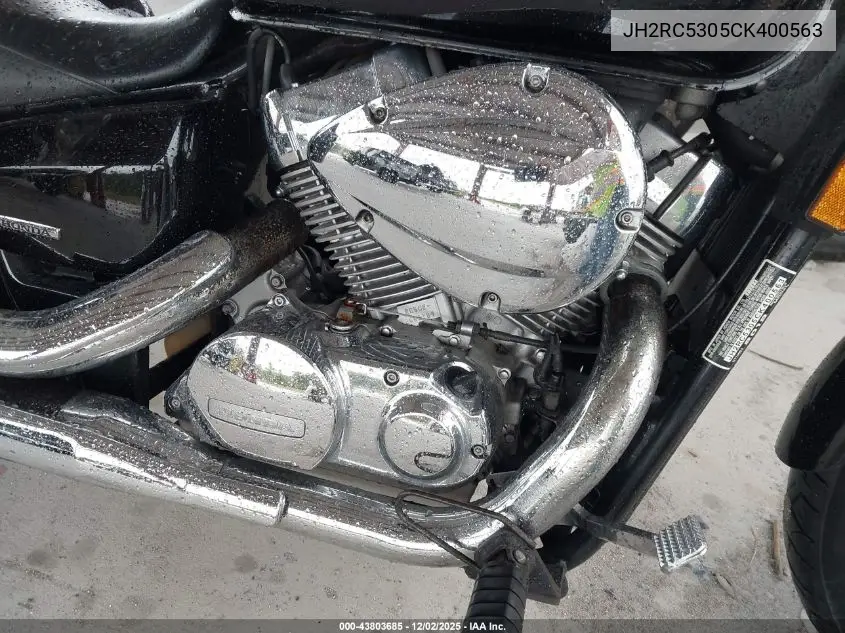 JH2RC5305CK400563 2012 Honda Vt750 C2