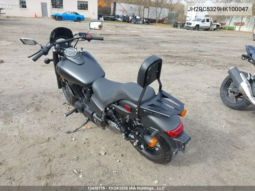 JH2RC5329HK100047 2017 Honda Vt750 C