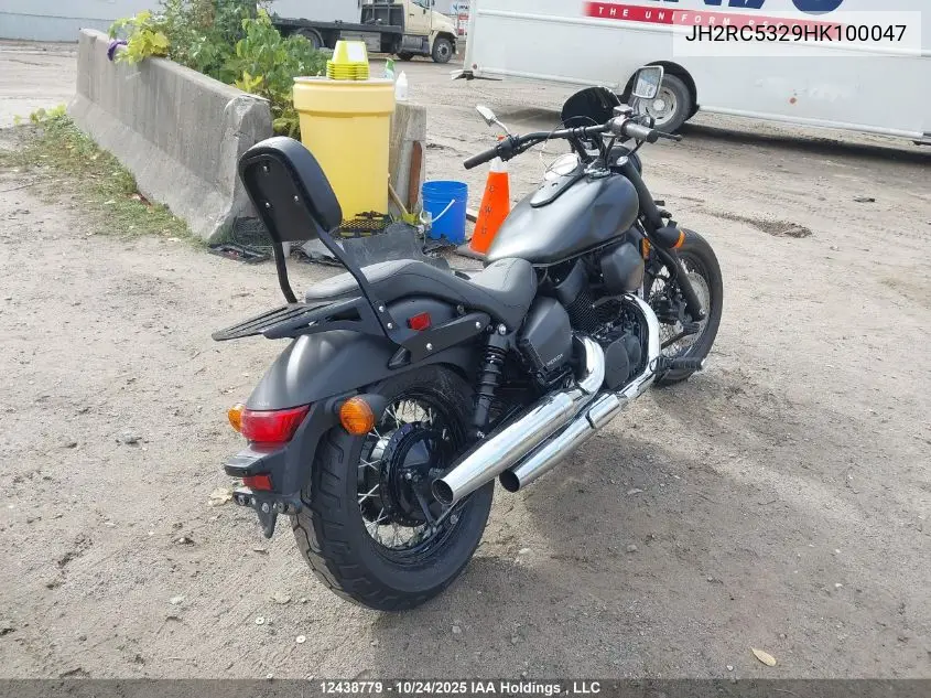 JH2RC5329HK100047 2017 Honda Vt750 C