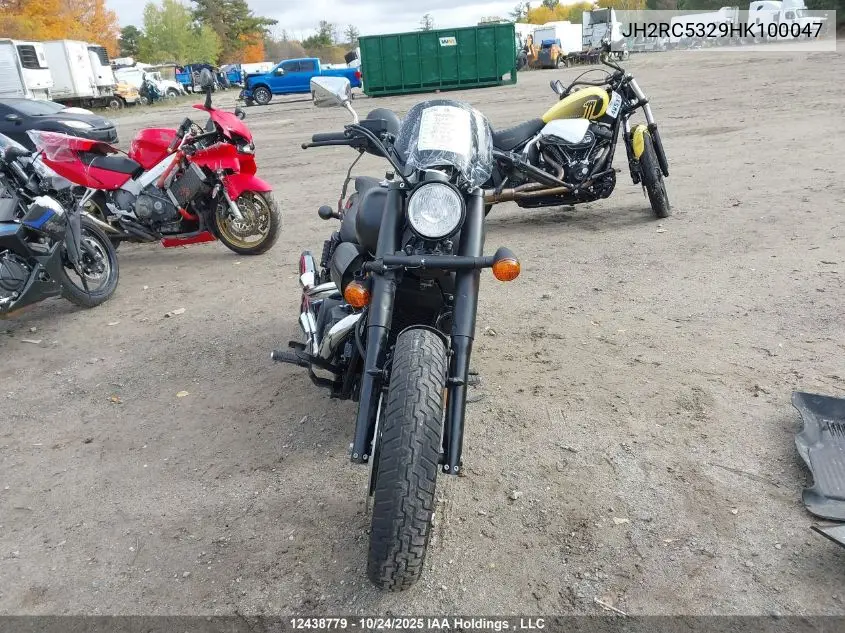 JH2RC5329HK100047 2017 Honda Vt750 C