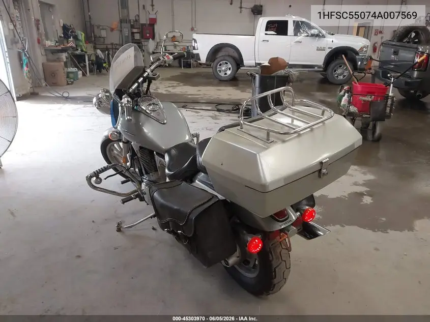 2004 Honda Vtx1300 C VIN: 1HFSC55074A007569 Lot: 45303970