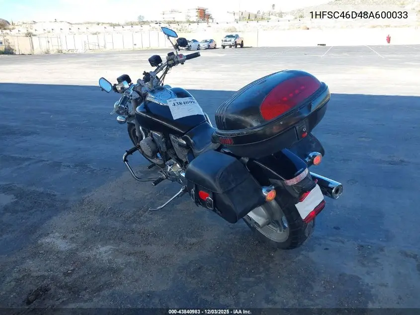 1HFSC46D48A600033 2008 Honda Vtx1800 F1