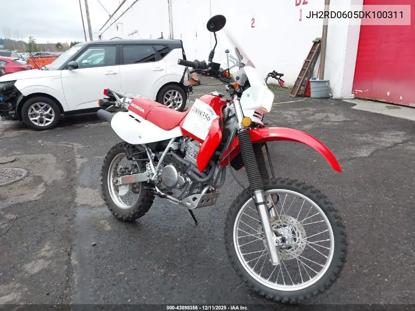 JH2RD0605DK100311 2013 Honda Xr650 L