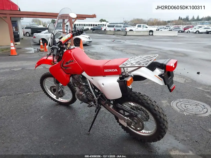 JH2RD0605DK100311 2013 Honda Xr650 L