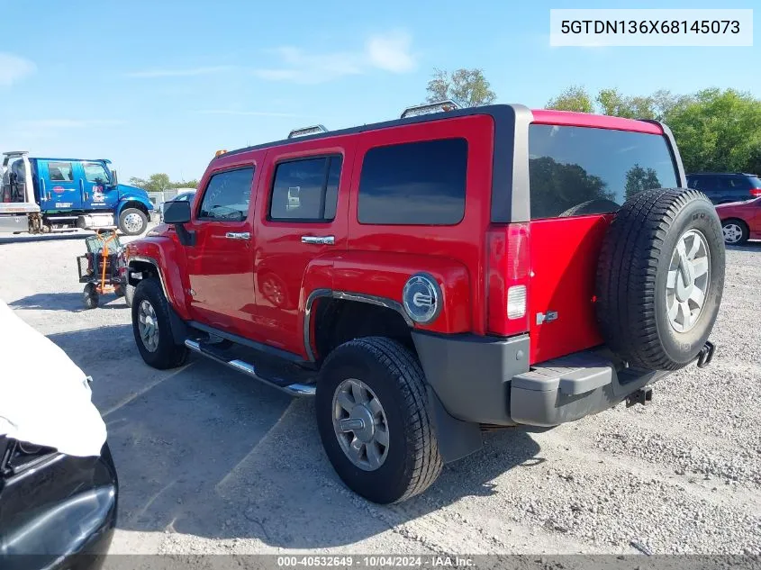 5GTDN136X68145073 2006 Hummer H3 Suv