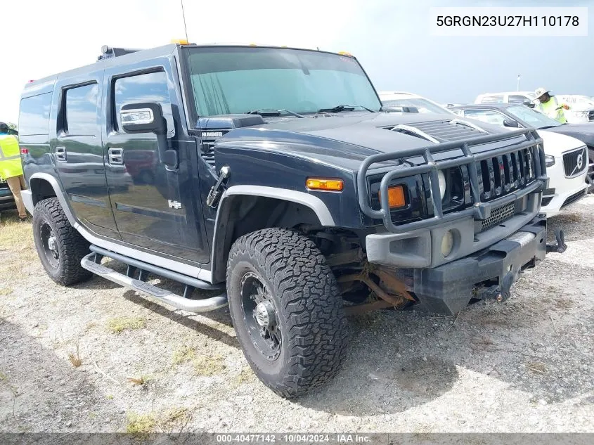 5GRGN23U27H110178 2007 Hummer H2 Suv