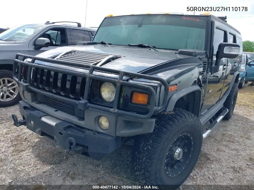 5GRGN23U27H110178 2007 Hummer H2 Suv