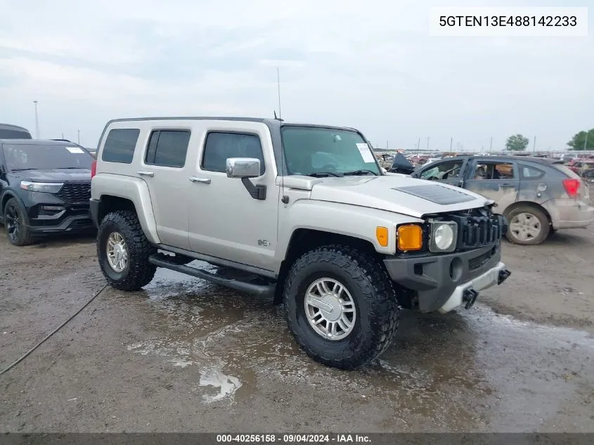 5GTEN13E488142233 2008 Hummer H3 Suv