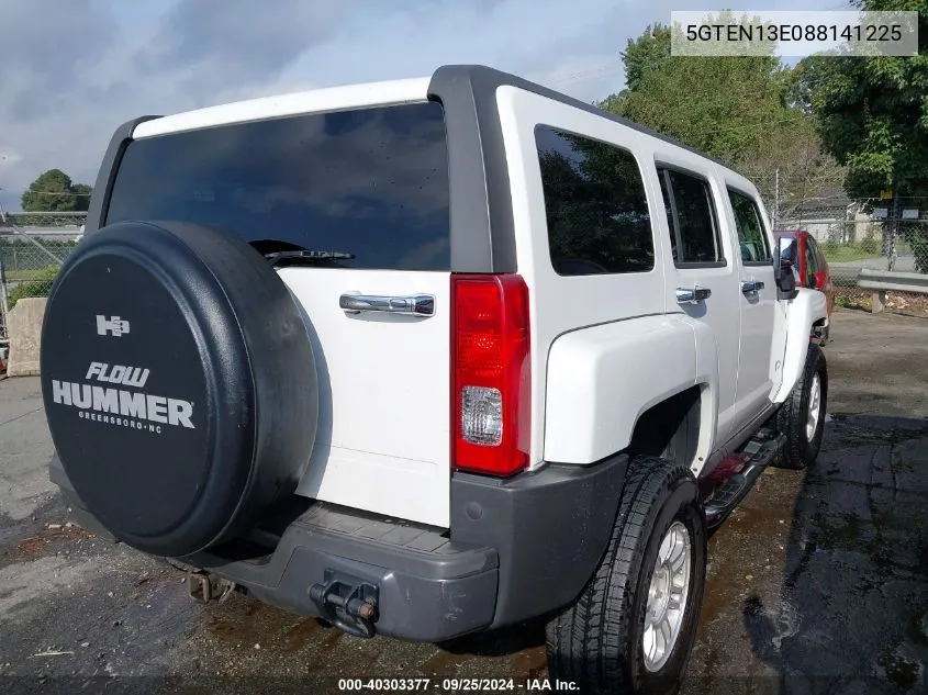 5GTEN13E088141225 2008 Hummer H3 Suv