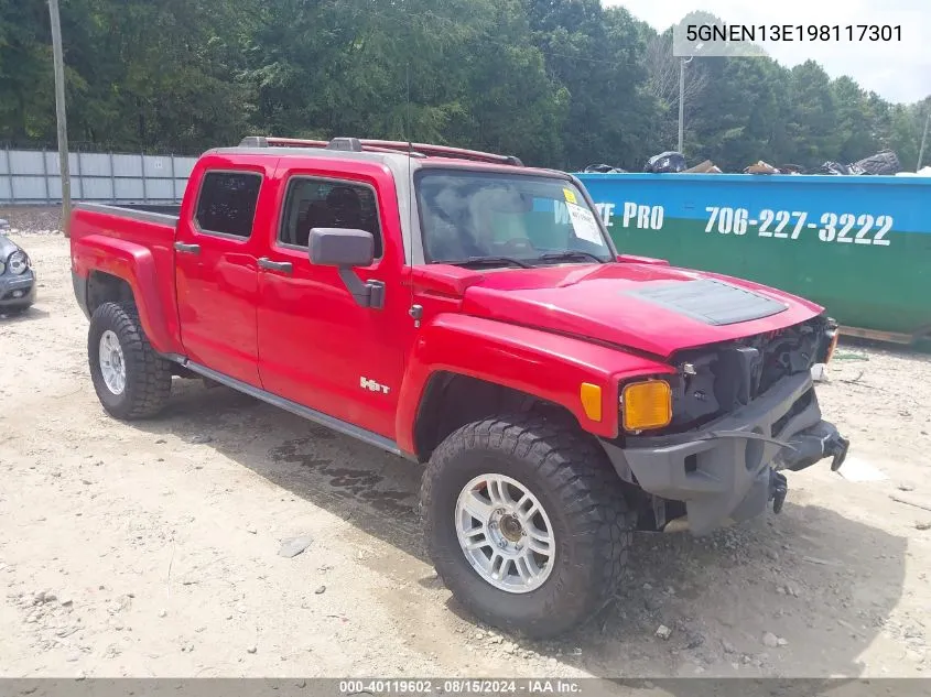 5GNEN13E198117301 2009 Hummer H3T