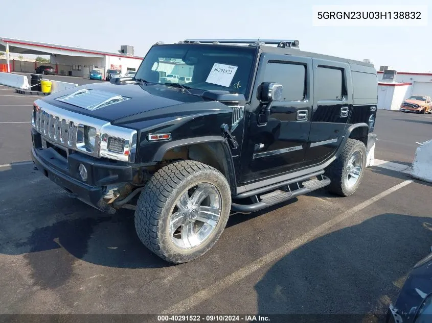 5GRGN23U03H138832 2003 Hummer H2