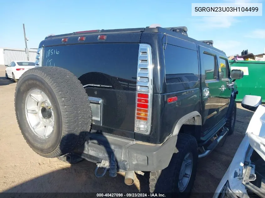 5GRGN23U03H104499 2003 Hummer H2