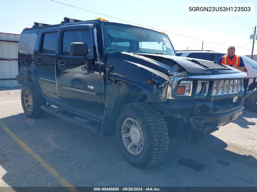 5GRGN23U53H123503 2003 Hummer H2