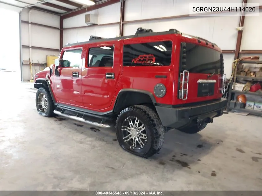 5GRGN23U44H114020 2004 Hummer H2