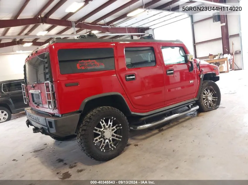 5GRGN23U44H114020 2004 Hummer H2