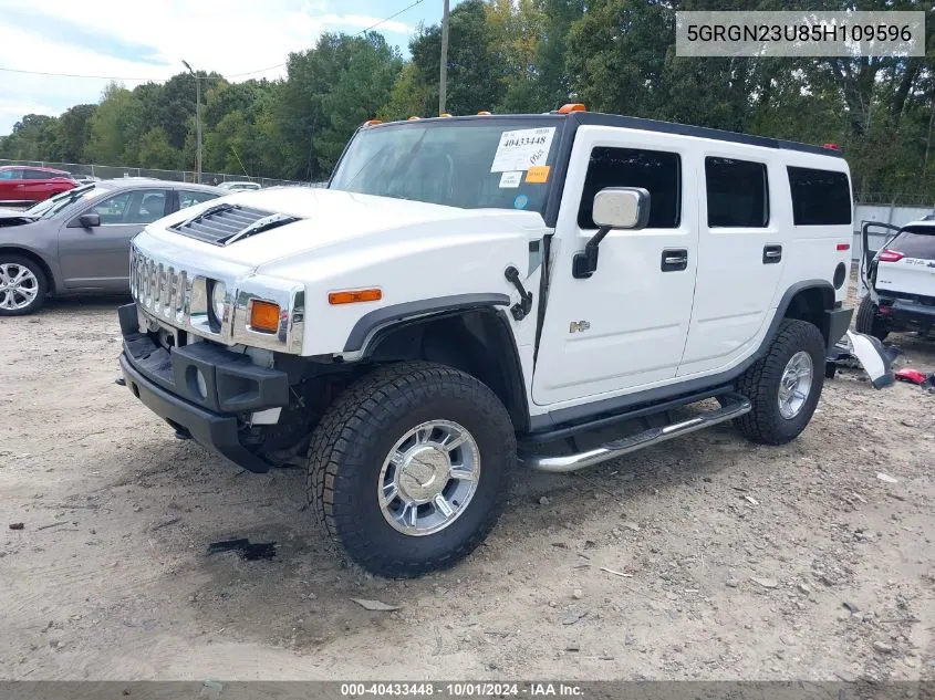 5GRGN23U85H109596 2005 Hummer H2 Suv