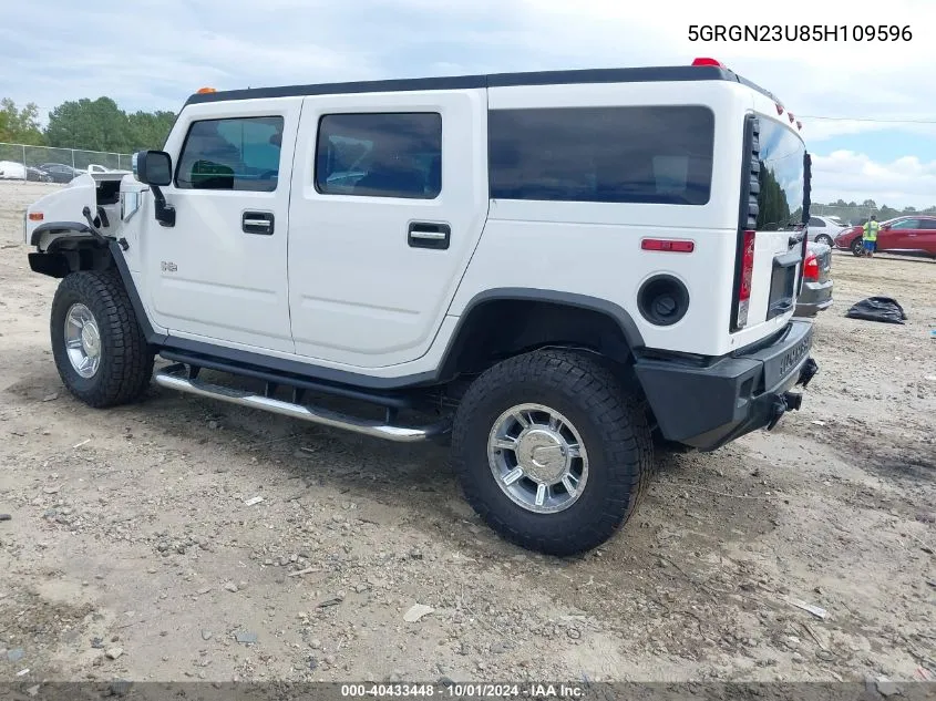 5GRGN23U85H109596 2005 Hummer H2 Suv