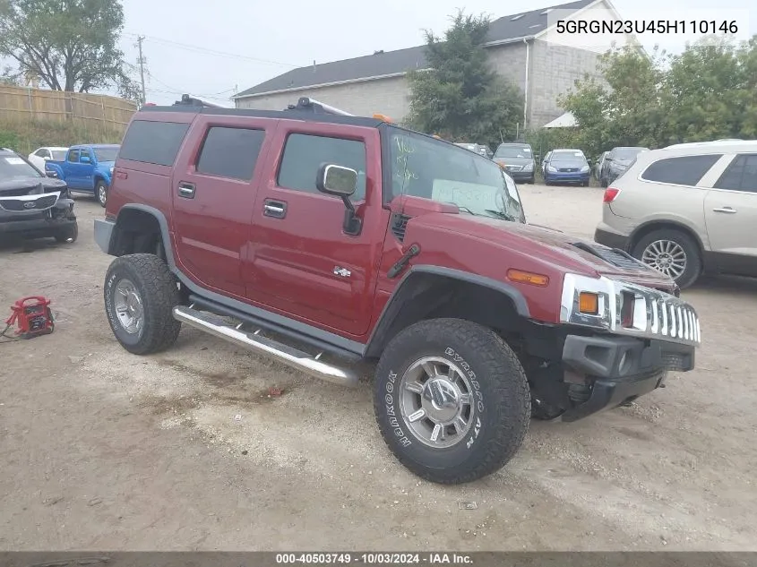 5GRGN23U45H110146 2005 Hummer H2 Suv