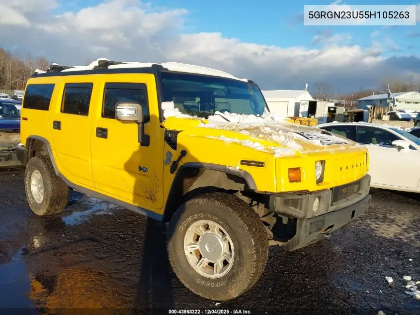 5GRGN23U55H105263 2005 Hummer H2 Suv