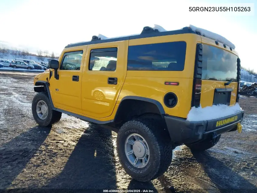 5GRGN23U55H105263 2005 Hummer H2 Suv