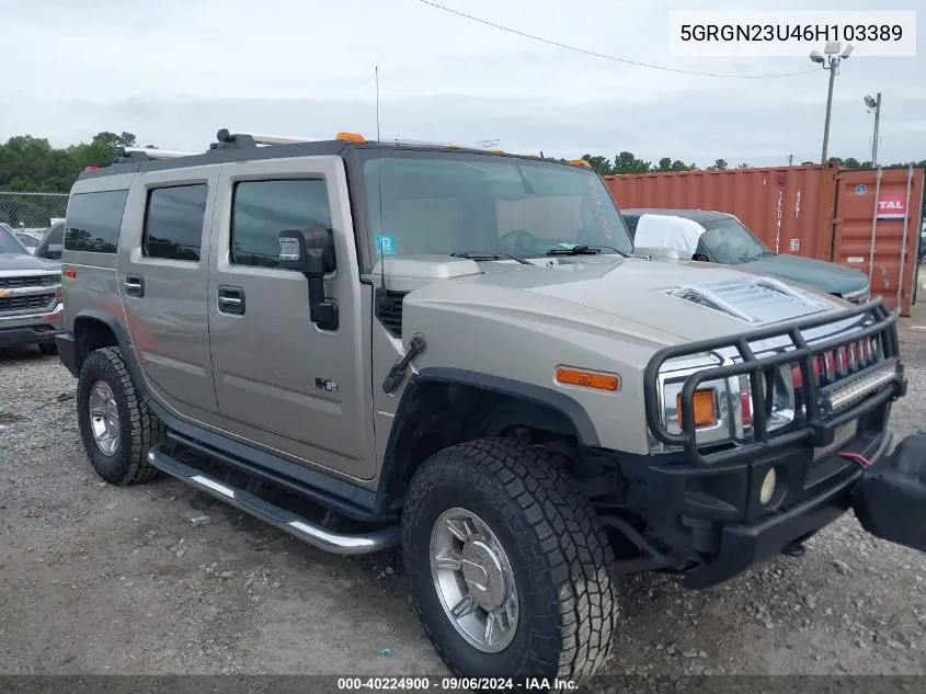 5GRGN23U46H103389 2006 Hummer H2 Suv