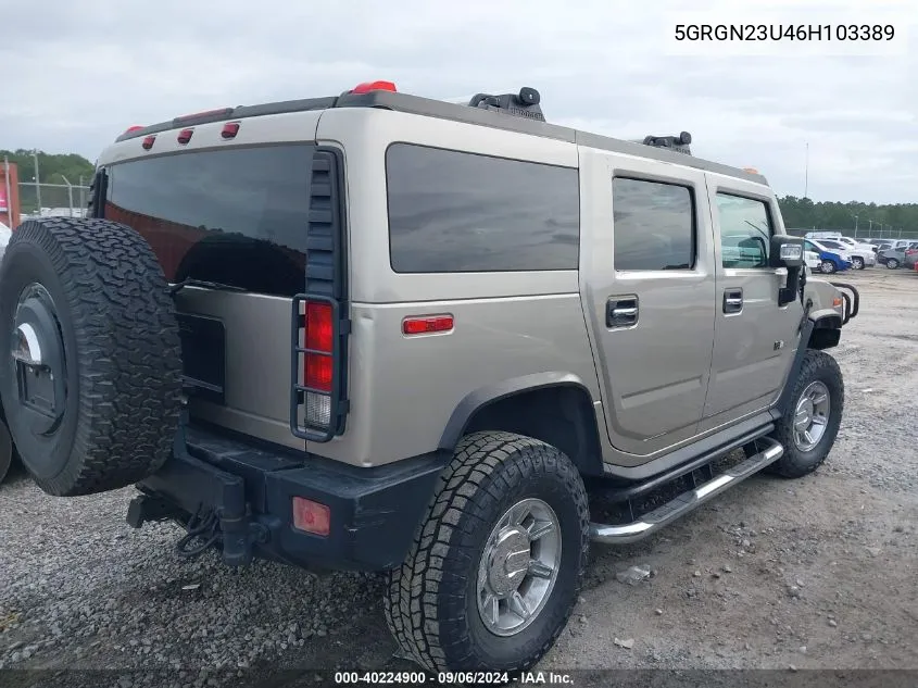 5GRGN23U46H103389 2006 Hummer H2 Suv