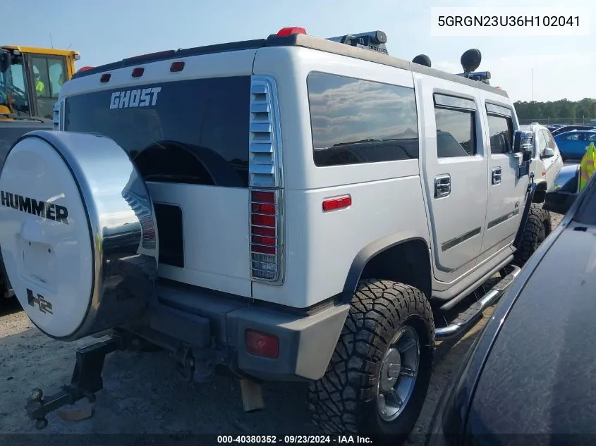 5GRGN23U36H102041 2006 Hummer H2 Suv