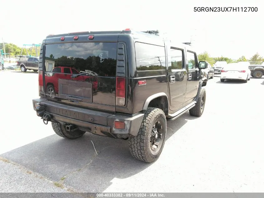 5GRGN23UX7H112700 2007 Hummer H2