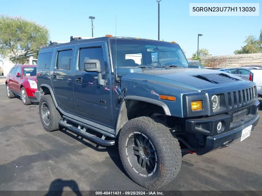 5GRGN23U77H113030 2007 Hummer H2 Suv