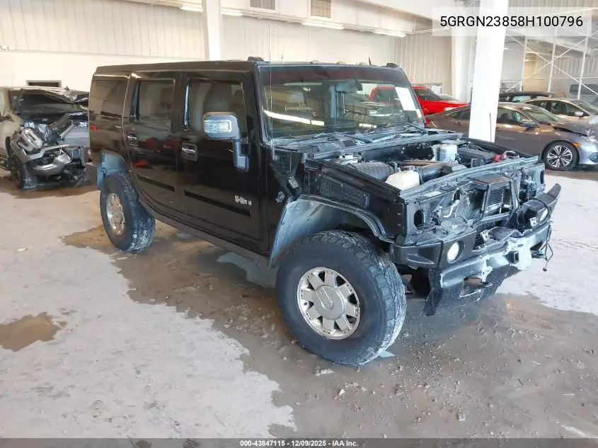 5GRGN23858H100796 2008 Hummer H2 Suv