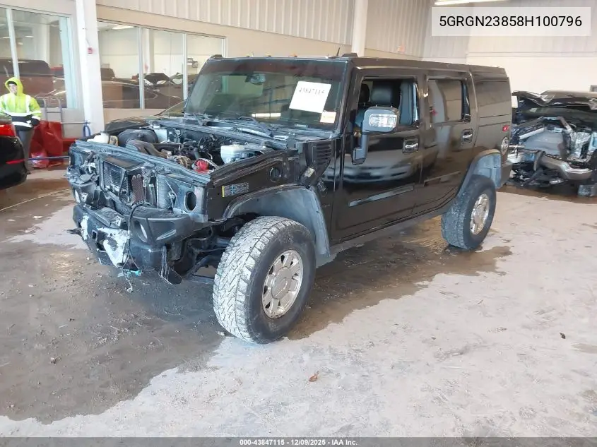 5GRGN23858H100796 2008 Hummer H2 Suv