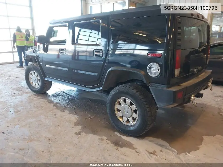 5GRGN23858H100796 2008 Hummer H2 Suv