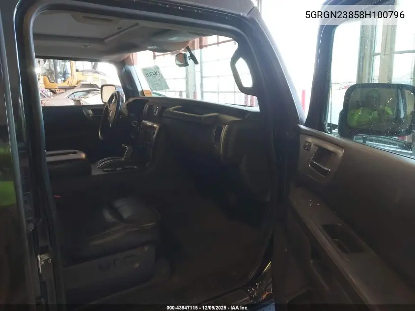5GRGN23858H100796 2008 Hummer H2 Suv