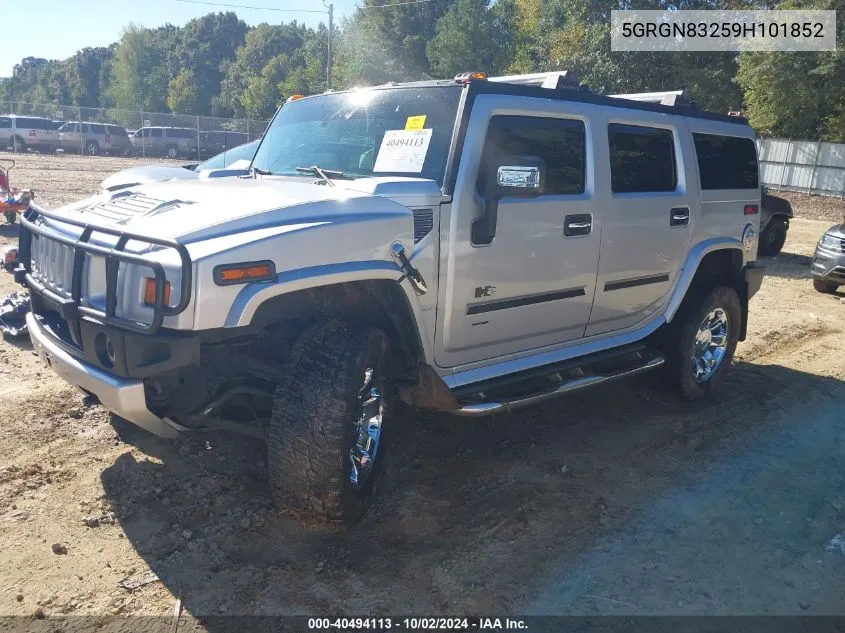 5GRGN83259H101852 2009 Hummer H2 Suv