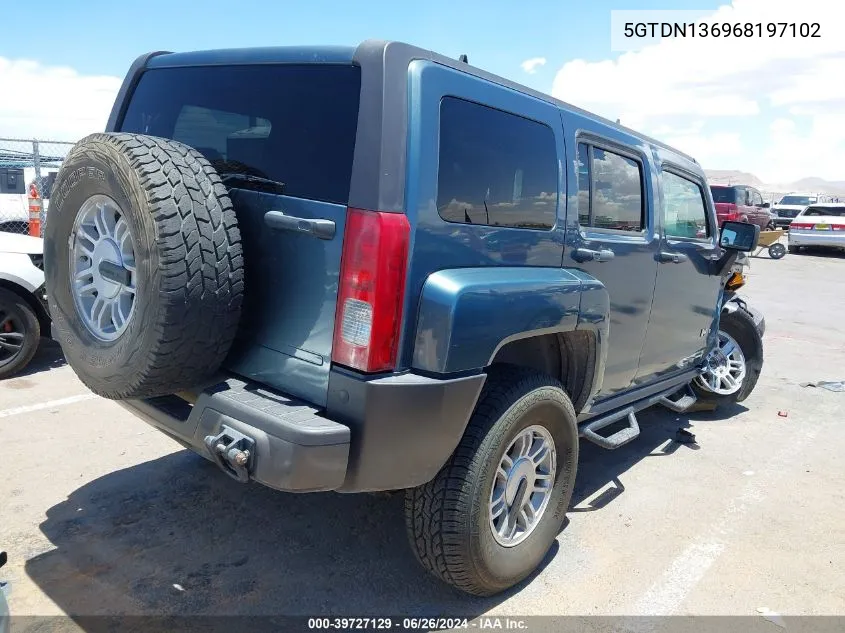 5GTDN136968197102 2006 Hummer H3 Suv