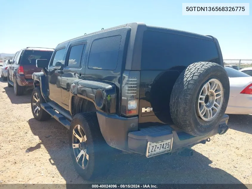 5GTDN136568326775 2006 Hummer H3 Suv